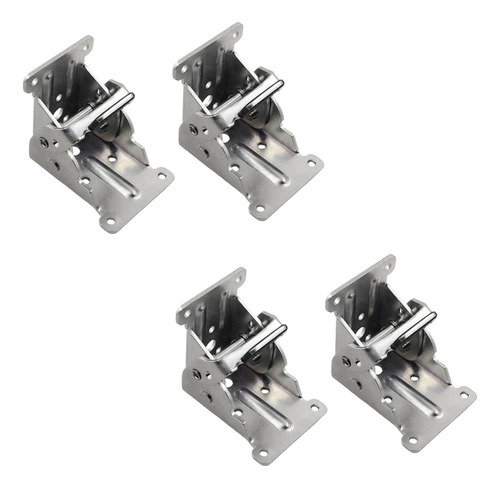 4 Bisagras Plegables De Metal De A Para Sofá Plegable Plata