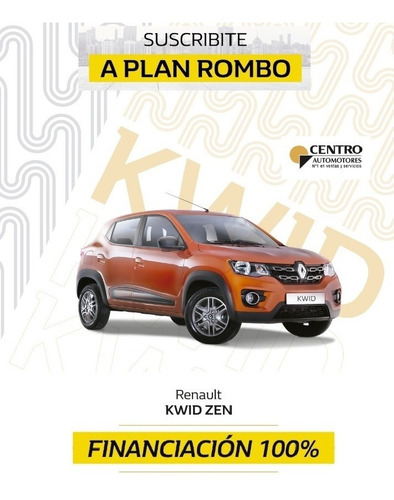 Plan Rombo Renault Kwid Zen