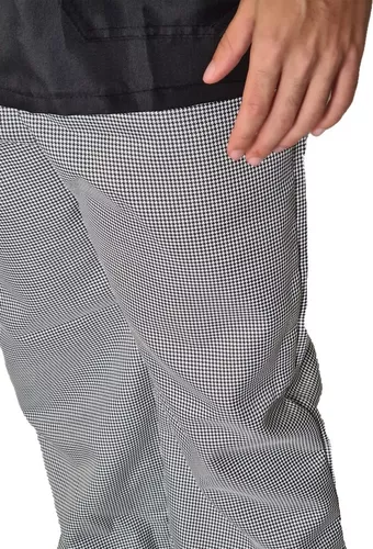 Calça xadrez para uniformes de cozinha chef restaurante gastronomia  cozinheiro hotéis alimentação tecido pied poule – kit 10 pçs – Uniformes e  Fardamentos Profissionais. UniAlpha Uniformes.