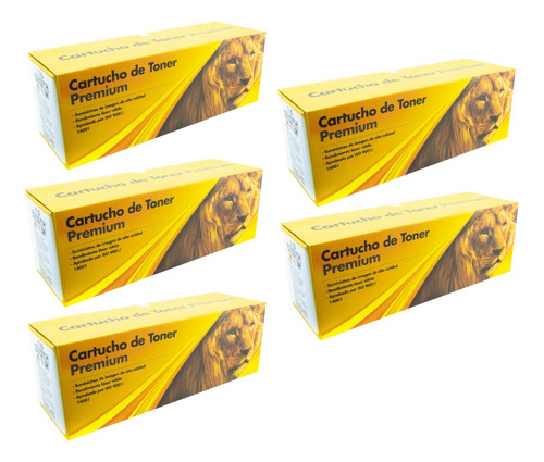 5 Pza Cf510a Toner Generico 204a Compatible Con M180nw