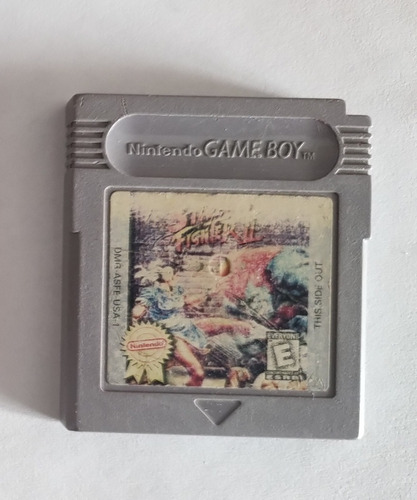 Street Fighter 2 Ii Game Boy Genuino Funcionando Gameboy