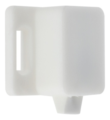 (25-pack) Resbalón Para Puerta 1.2 X 3.7 X 2.7 Cm Blanco