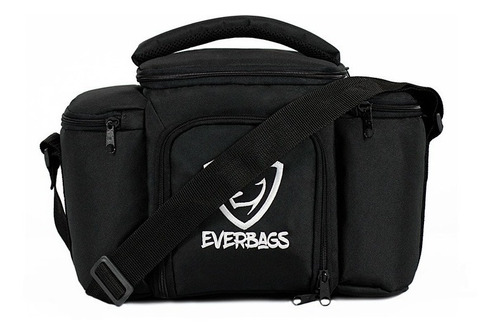 Bolsa Térmica Fitness Top Cinza Marmita Academia Everbags