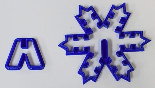 3d Copo De Nieve De La Navidad De La Galleta Cortador De Pan