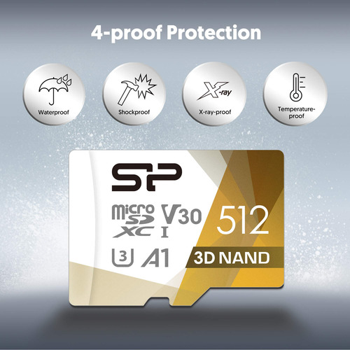 Tarjeta Micro Sd 512gb U3 Sdxc Alta Velocidad Para Steam Dec