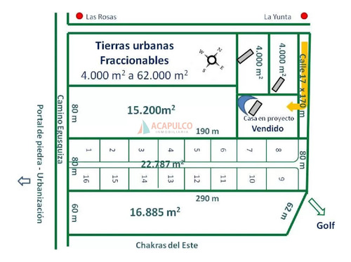 Terreno En La Barra, Camino Eguzquiza