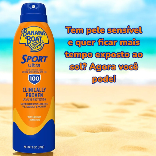 Protector solar Banana Boat Ultra Sport SPF 100 170 ml