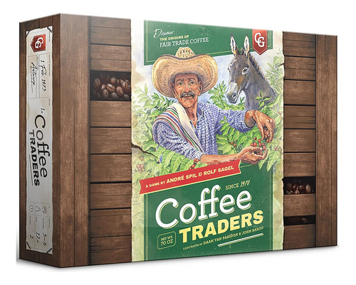 Capstone Games: Coffee Traders - Juego De Mesa De Estrategia