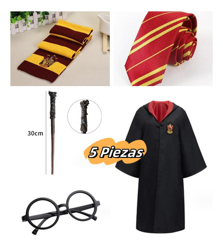 Túnica De Harry Potter Disfraz De Cosplay Clásico Para Niños