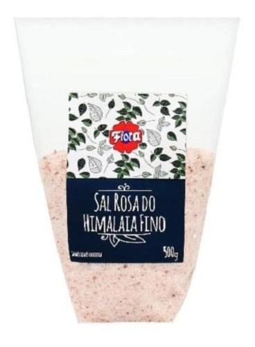 Kit 2x: Sal Rosa Do Himalaia Fino Flora 500g