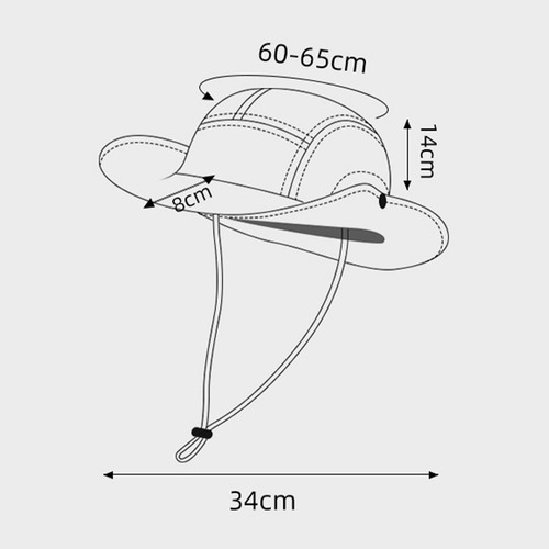 Sombrero De Cubo, Transpirable, Portátil, Informal, Para El