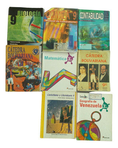 Espectaculares Libros De Bachillerato (mira Todas Las Fotos)