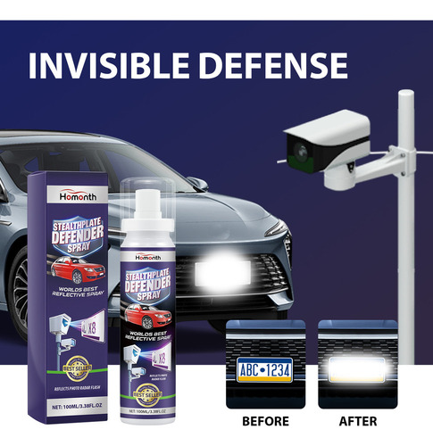 Spray Lov Invisible Defender, Capa Transparente, Para
