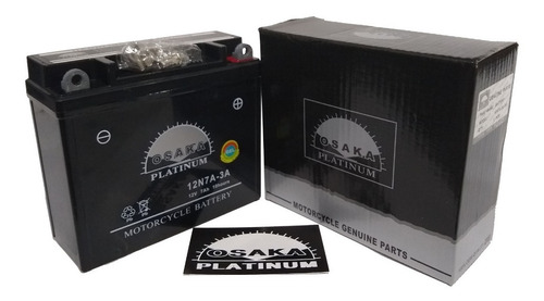 Imagen 1 de 3 de Bateria Gel Osaka 12n7a-3a Motomel Skua Honda Storm - Sti