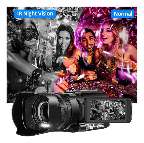 Videocámara De Video 4k Videocámara 4 8mp For La Grabación