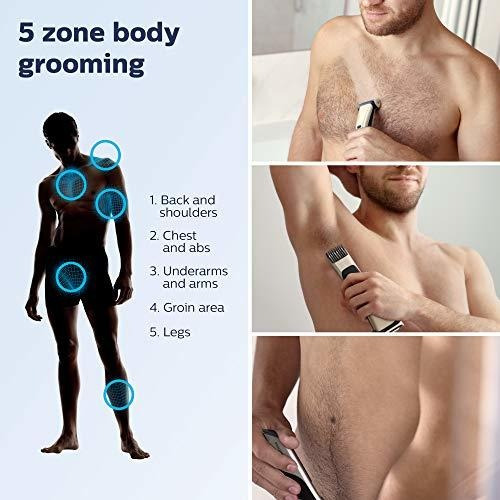 Philips Norelco Bodygroom Recortador De Vello Series 7000, B