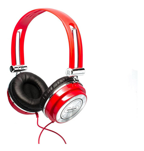 Auriculares Cerrados De Estudio Cad Audio Mh100r Rojos Color Rojo