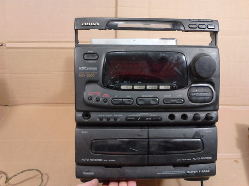 Placa Do Painel Frontal Som Aiwa Nsx-5200