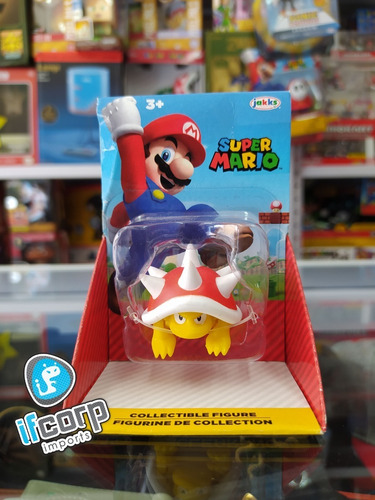Figura Super Mario Spiny 2.5 Pulgadas Jakks Pacific