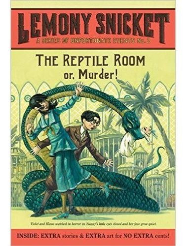 The Reptile Room: Or, Murder! - A Series Of Unfortunate Events 2, de Snicket, Lemony. Editorial Harper Collins USA, tapa blanda en inglés internacional, 2007