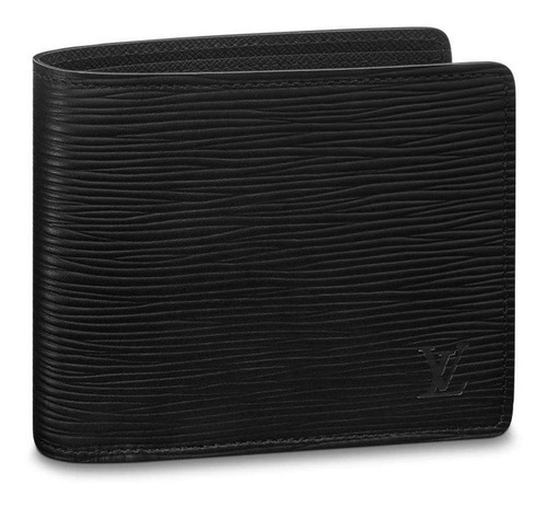 Carteira Louis Vuitton Multiple noir de epi leather - 9cm x 11.5cm x 1.5cm