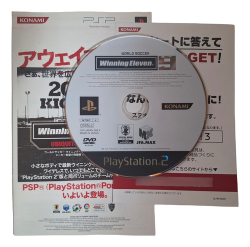 Winning Eleven 9 Ps2 | Versión Japonesa (Usado)