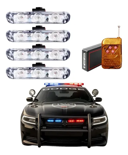 Kit Strobo 24w Grade Automotivo Policia Viatura Giroflex 12v — R$ 81,75 em Mercado Livre, 37% OFF