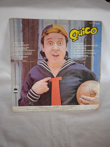 Lp Disco De - Quico - El Diablito Loco - (Usado)