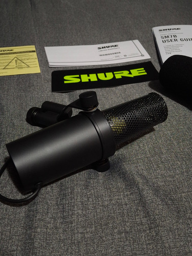 Microfono Shure Sm7b Negro (Usado)