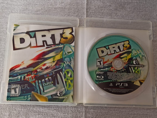 Dirt 3 Ps3 Playstation 4 Original Físico (Usado)