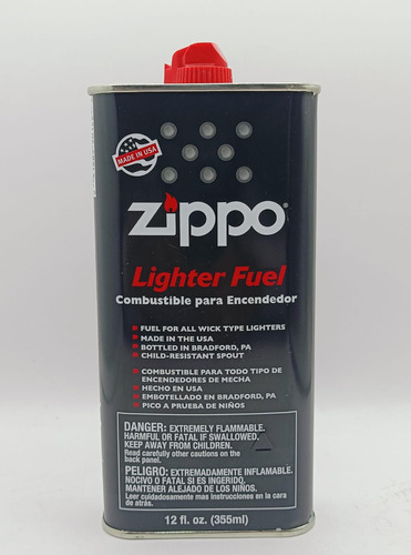 Gasolina Zippo 12oz 355 Ml Jumbo