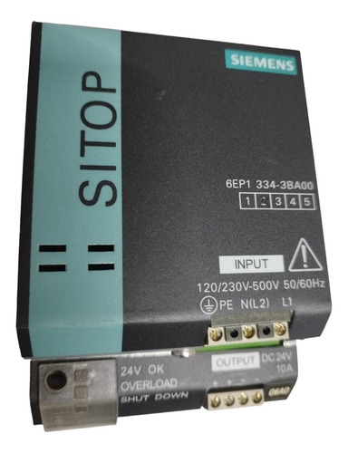 6ep1334-3ba00 Siemens Sitop Fuente De Poder Seminuevo.