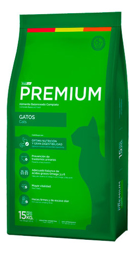 Premium Gato 15kg + Obsequio + Envío Gratis