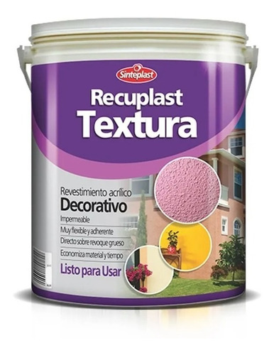 Recuplast Textura A Rodillo X 25k Color Pint.  Don Luis Mdp