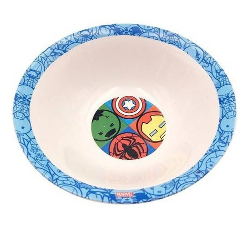 Bowl Ceramica Marvel Avengers Kawaii Ironman Hulk Spiderman