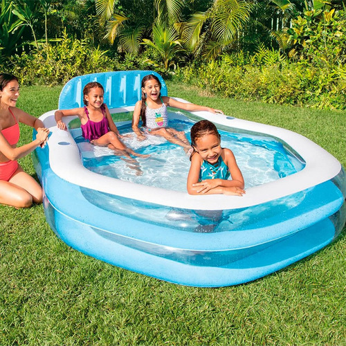 Piscina familiar Paradise con cubierta - Intex 57186