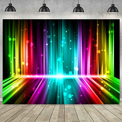 Sensfun Let's Glow Party Backdrop Music Disco Baile Tzlvl