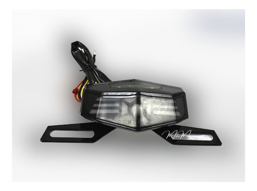 Faro Peligro Para Moto Led Sf5206 Azul