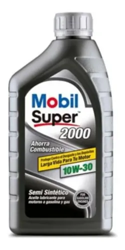 Aceite Motor Mobil Super 2000 10w30 - 1 Cuarto