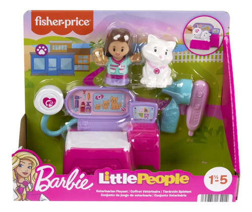 Barbie Veterinaria. .little People.fisher Price. Importado 