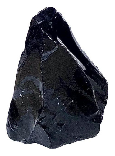 Pedra Bruta Decorativa - Obsidiana Preta
