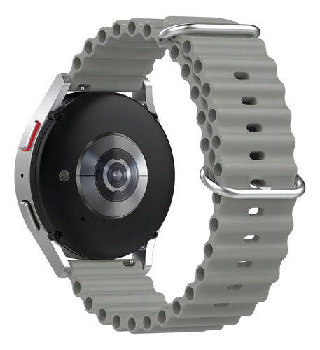 Pulseira Oceano Compatível Mibro T2 Mibro Assista T2 Xpaw012 Cor Cinza