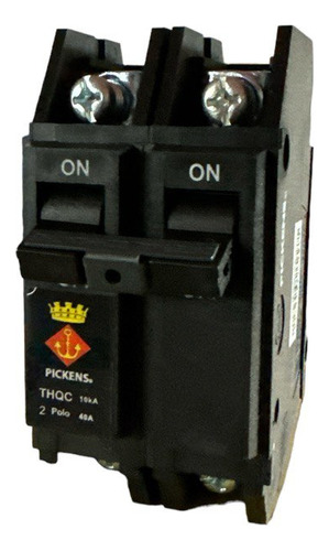 Breaker Superficial 2x40 Amp Thqc Pickens 2 Años De Garantia