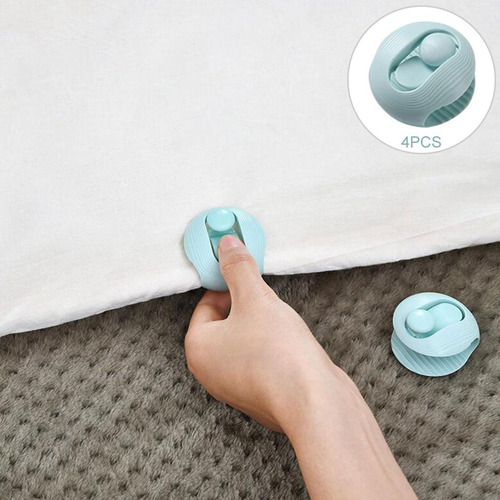 3 Cubrecama Pinzas Sujetadores Clips Antideslizantes Para