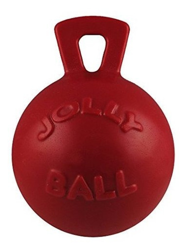 Jolly Pets Tug-n-toss De 8 Pulgadas, Rojo.