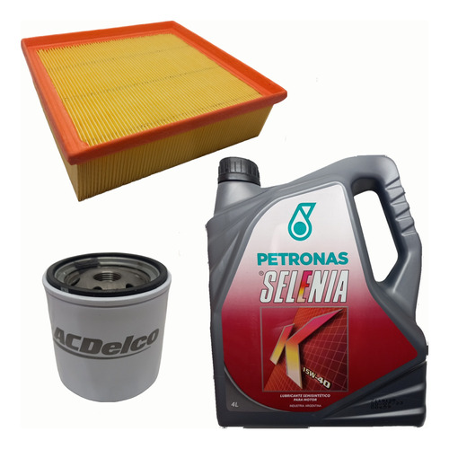 Kit De 2 Filtros Fiat Punto 1.8 16v + Selenia 15w40 Semisint