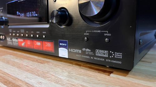 Sintoamplificador Sony Muteki Str-km5000!!!!! Tbaudio Negro