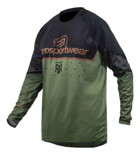 Conjunto Trilha Enduro Asw Ranger Verde Oliva