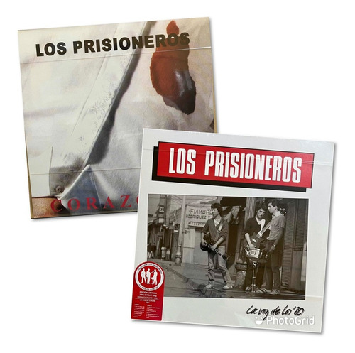 Vinilo Los Prisioneros Pack Nuevos Sellados