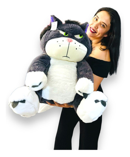 Peluche De Gato Lucifer Jumbo Calidad Premium 65 Cm